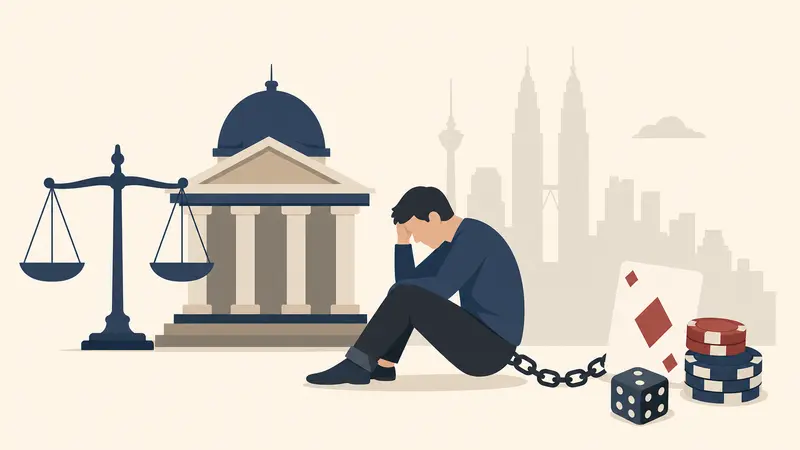 Pengadilan Malaysia: Utang Judi Tak Bisa Dijadikan Alasan Kebangkrutan